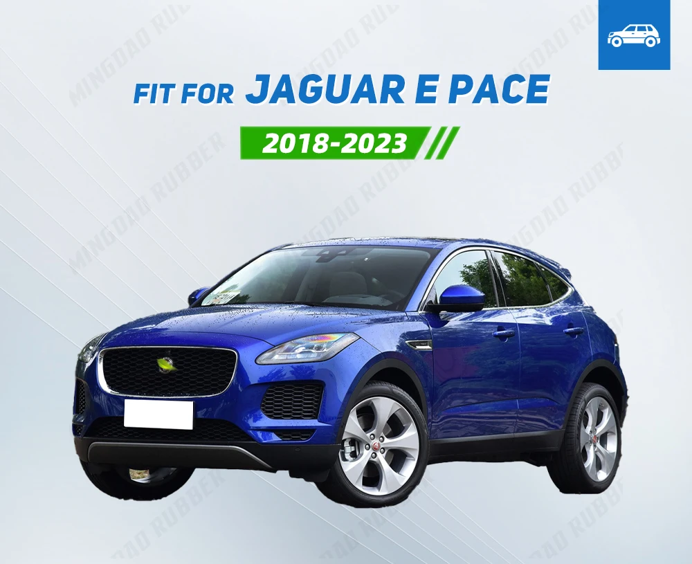 Guardabarros trasero montado en Jaguar E-PACE
