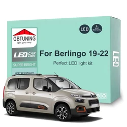 Bombillas LED interiores CANBUS para Citroën Berlingo K9 2019-2022