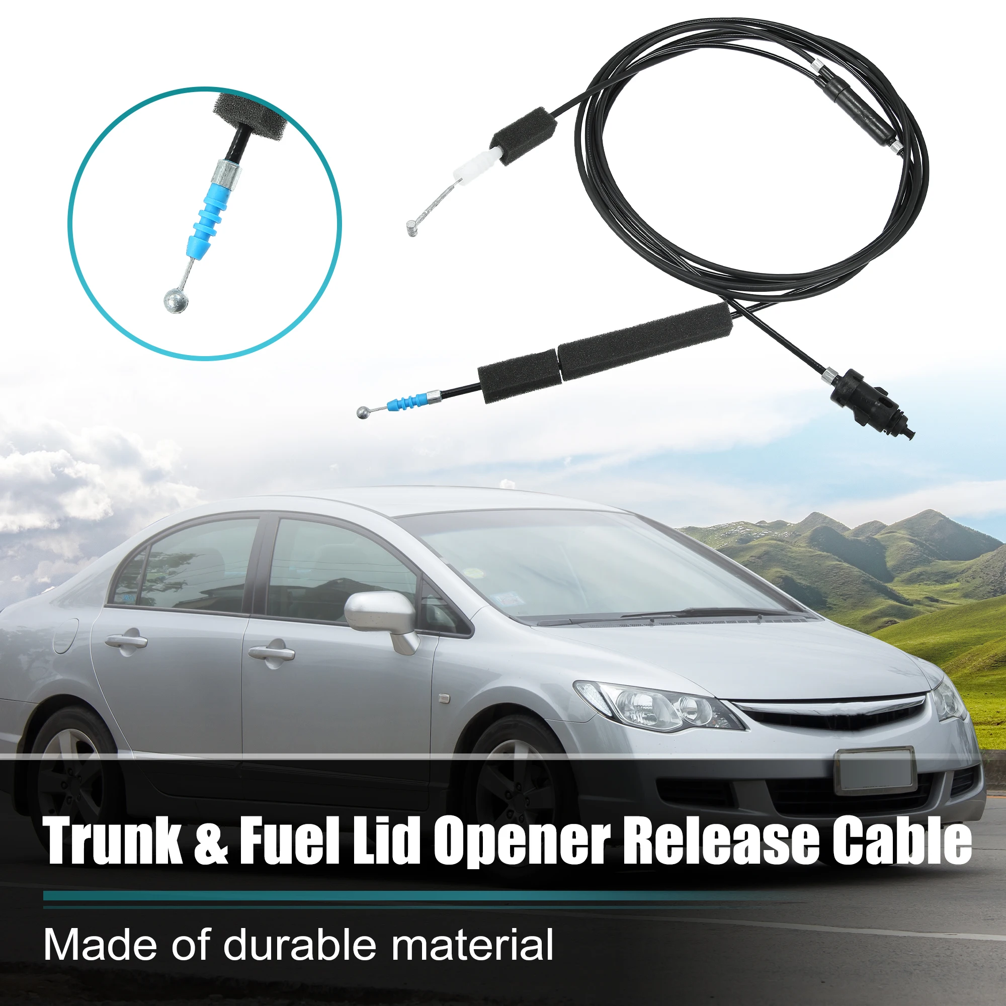 Autohaux 74880-S5A-305 cable de apertura del depósito Honda Civic 2001-2005