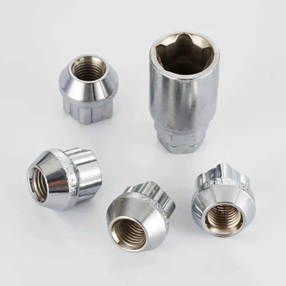Kit buje cierre tuerca antirrobo ruedas M12 M14 – 4 uds