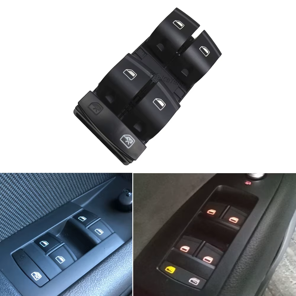 Interruptor elevalunas Audi 4F0959851F – A3 8P, A6 4F/4G y Q7