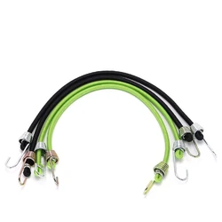 Cuerda elástica resistente con ganchos para coche y moto