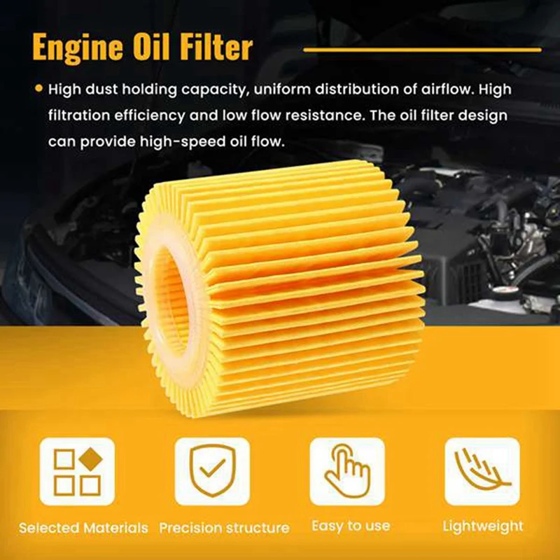 Kit elementos filtro de aceite Toyota C-HR 2.0 - imagen 4