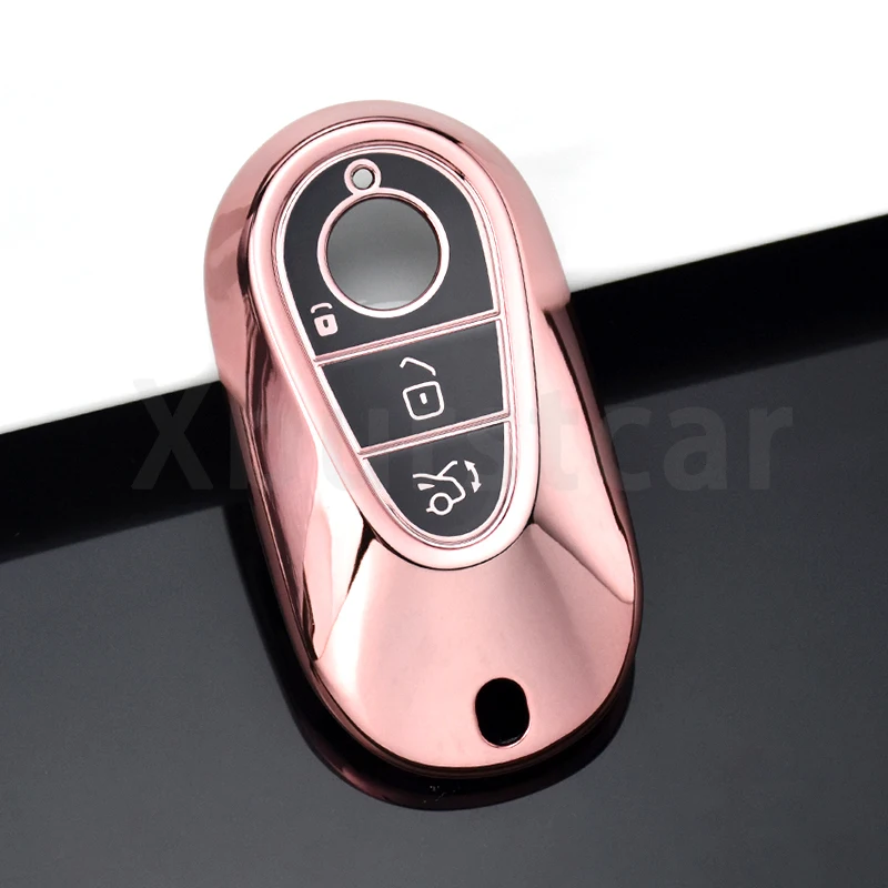 Funda protectora TPU llave Mercedes-Benz Clase C y S W206 W223 - imagen 3