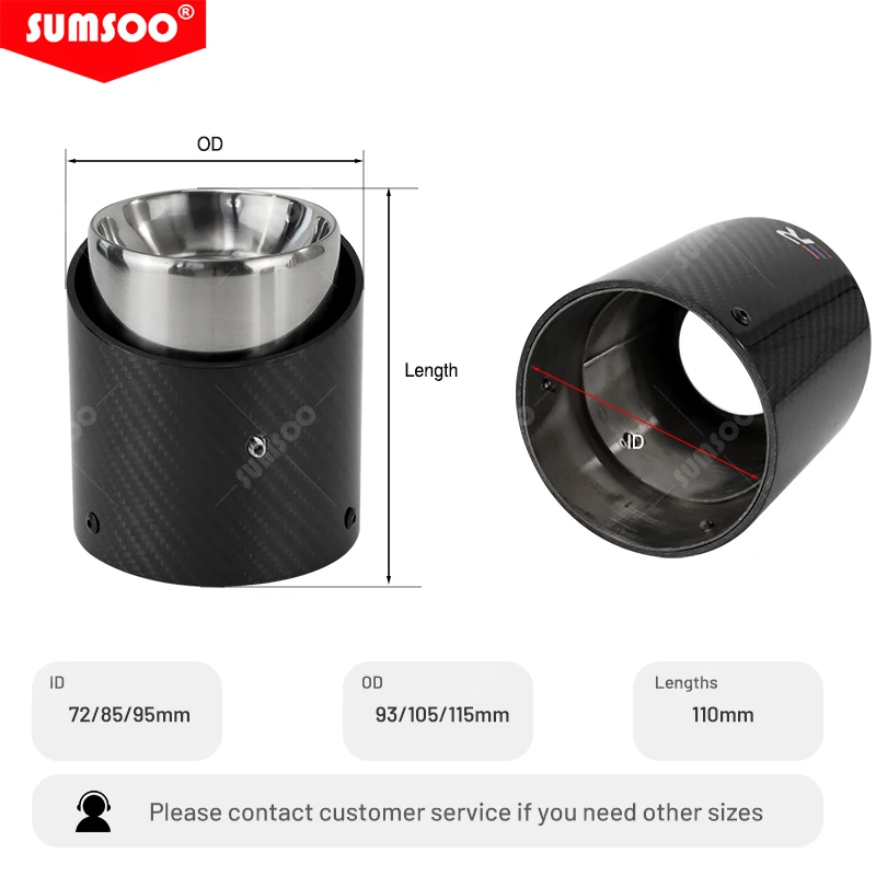 Terminal de escape ER de fibra de carbono para MINI Cooper S - imagen 3