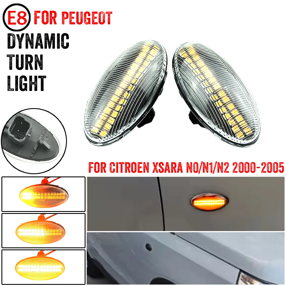 Intermitentes LED secuenciales Peugeot 206/307 y Citroën C1, C2, C3 - imagen 3
