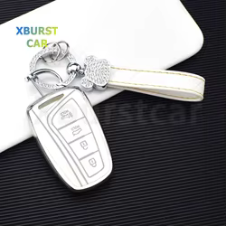 Funda TPU para llave con soporte para Hyundai Santa Fe iX45