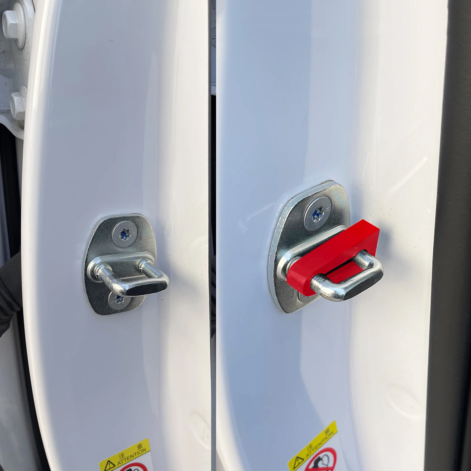 Amortiguadores de puerta para reducir vibraciones y ruidos durante la conducción