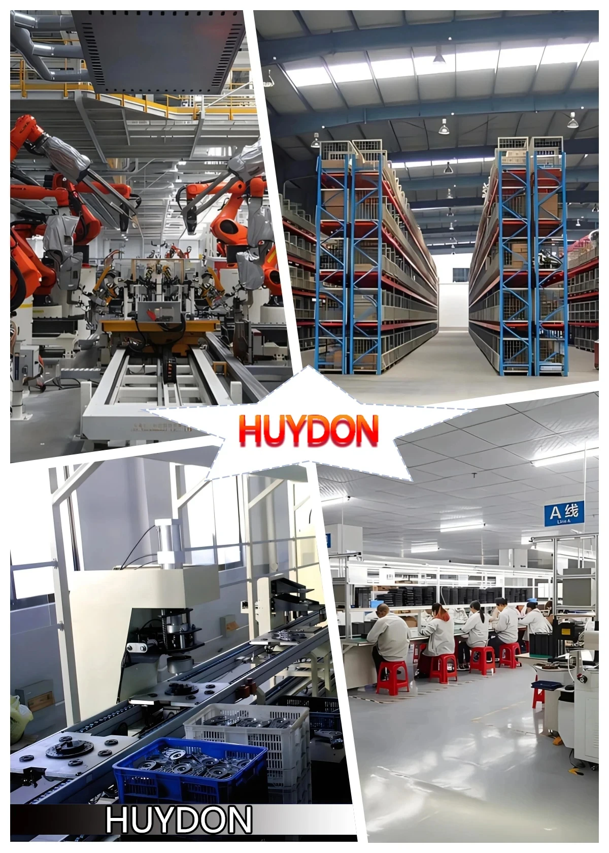 Vista frontal del sensor