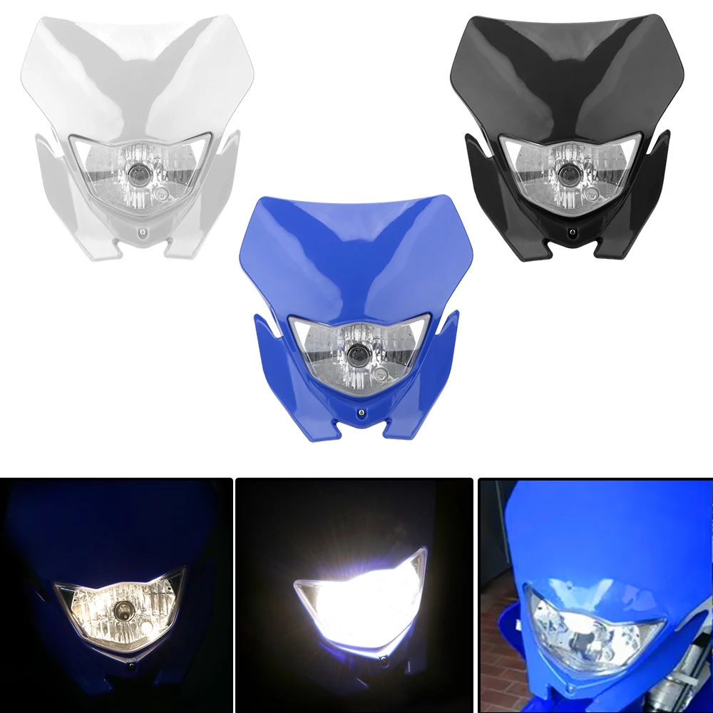 Bombilla H4 para faro de moto Motocross Supermotor, universal