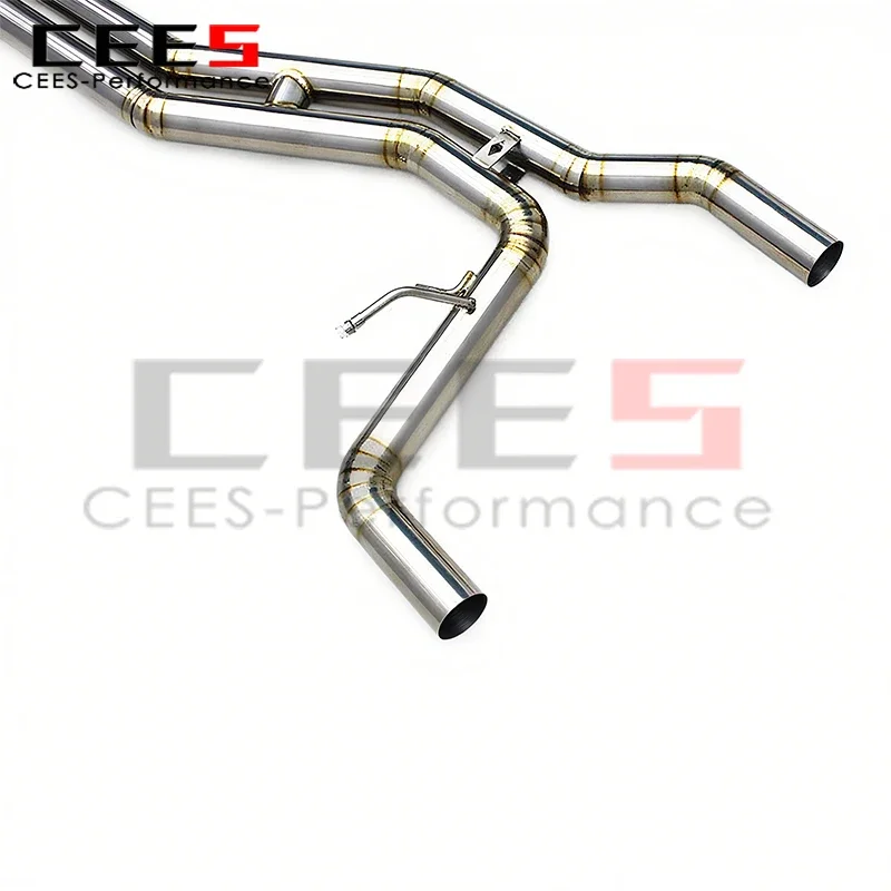 Escape CEES deportivo con válvula para Porsche Cayenne 958 V6 3.6 - imagen 5
