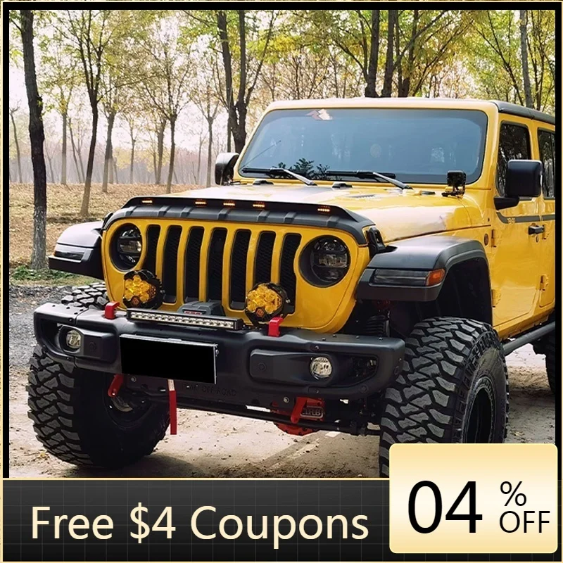 Parachoques Jeep Wrangler JL 2018-2023 – Kit completo delantero y trasero