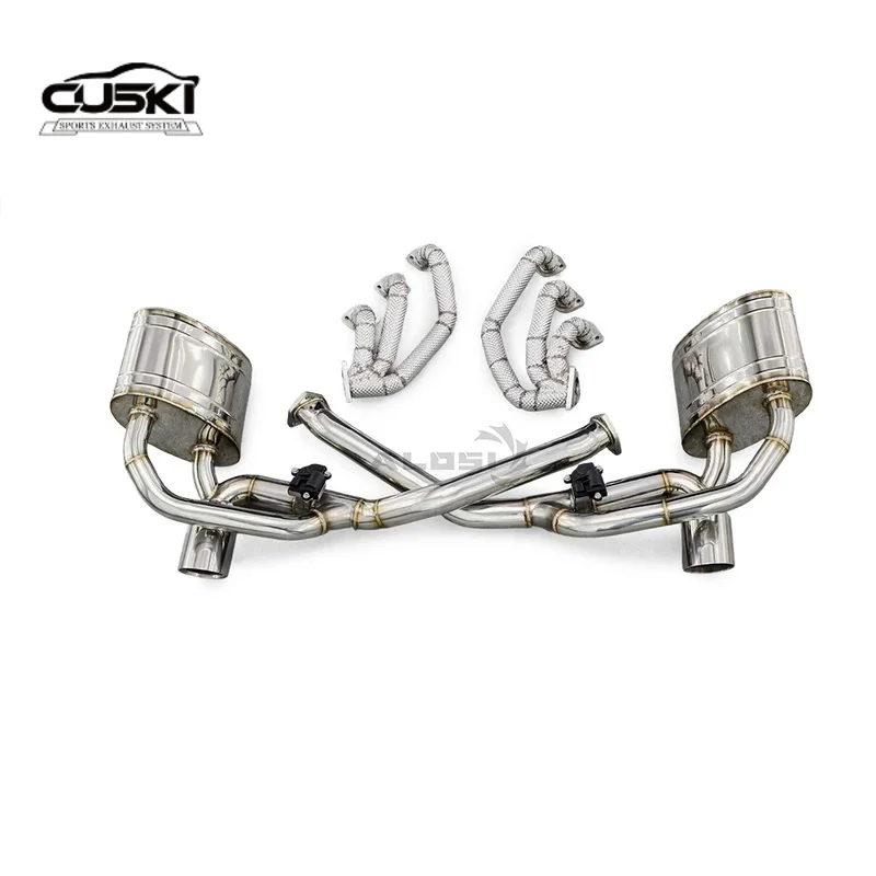 Escape trasero y colector inox para Porsche 911 993 3.6 - imagen 2