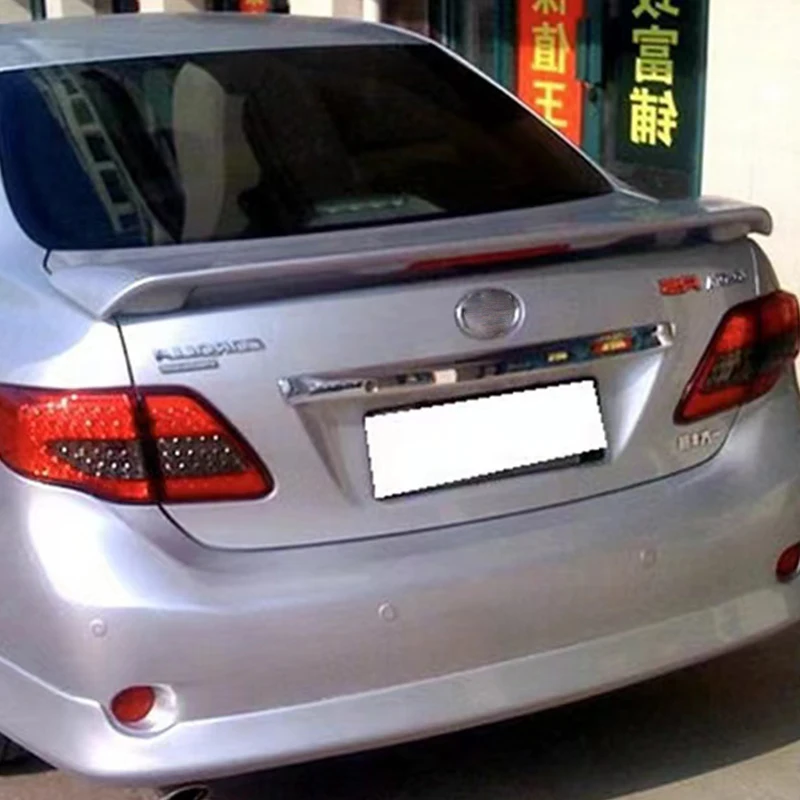 Alerón trasero Toyota Corolla 2006-2013 ABS carbono negro - imagen 4