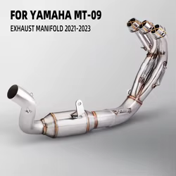 Tubo intermedio de escape Yamaha MT-09/FZ-09 2021-2023