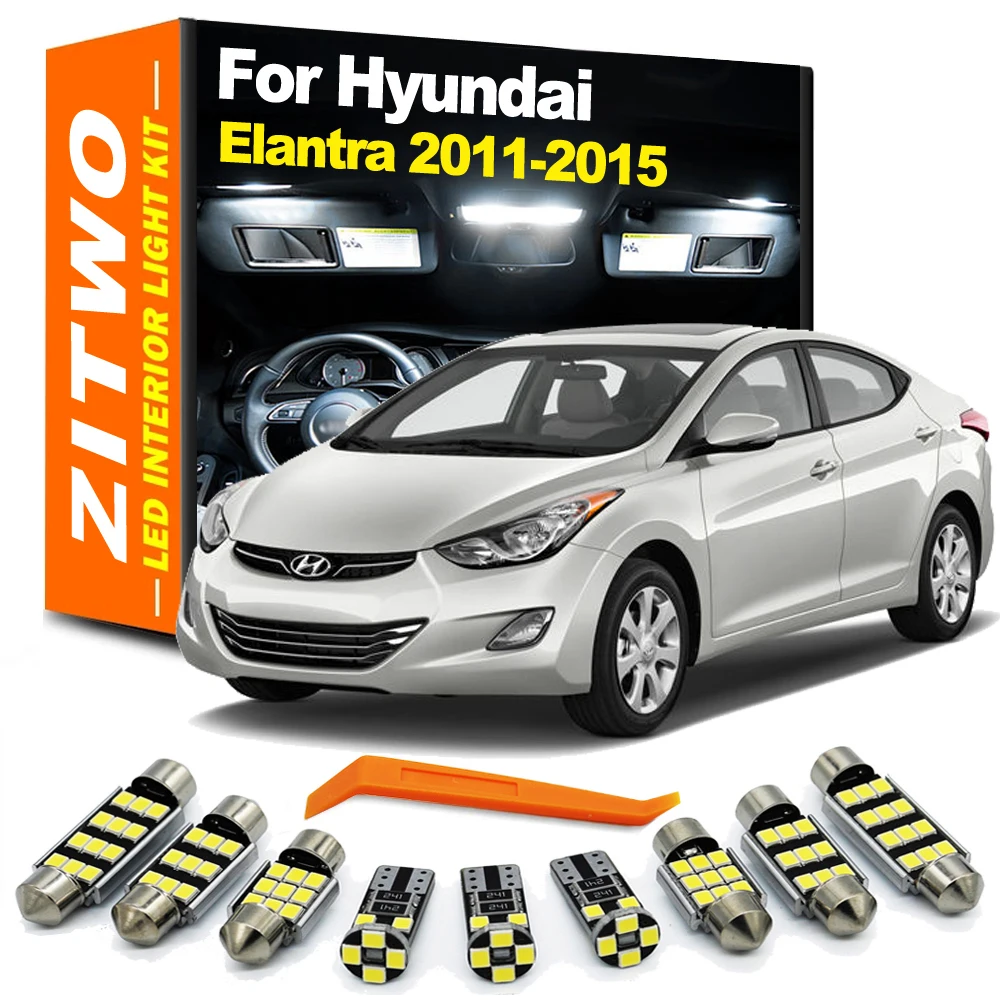 Kit LED interior ZITWO para Hyundai Elantra MK5 (2011-2015)