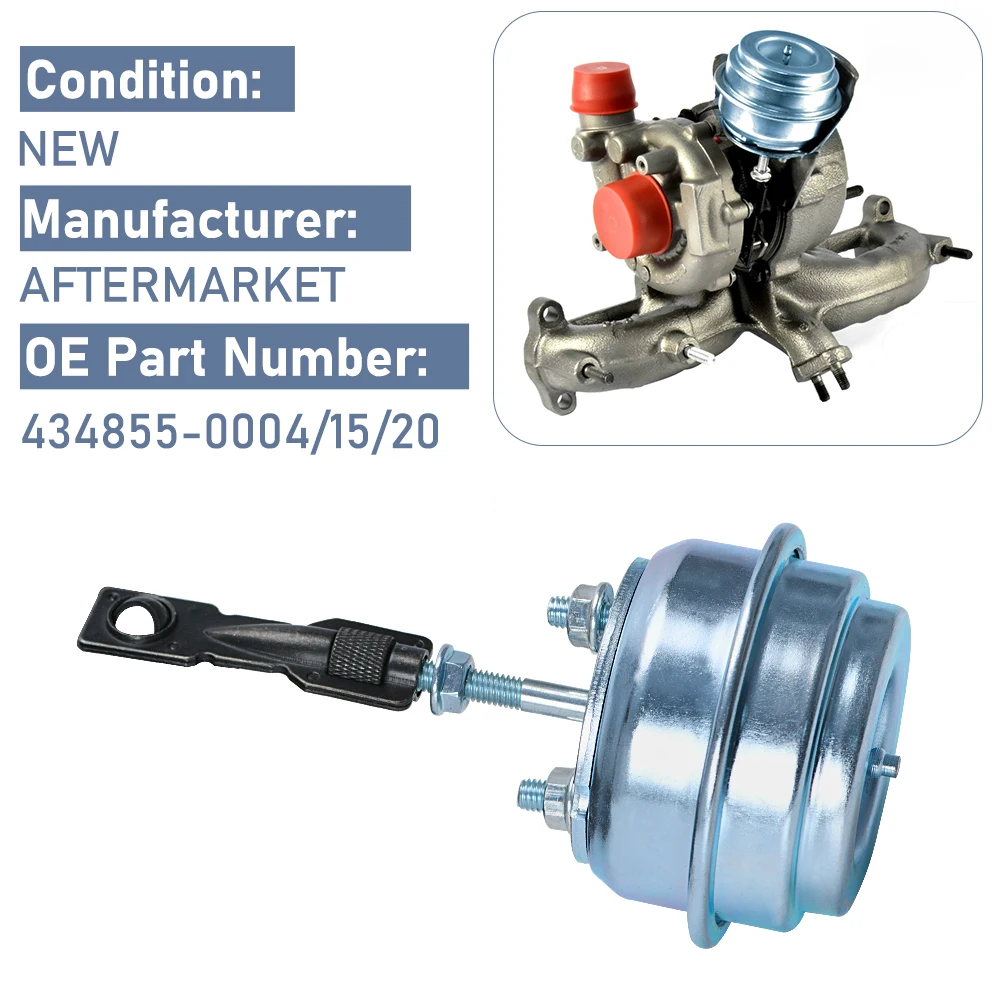 WLR - Actuador de válvula de descarga turbo turbocompresor GT1749V 434855 -0015/ 434855 -15/ 434855   PARA Audi/Volkswagen/Seat/Skoda WLR-TWA02 - imagen 2