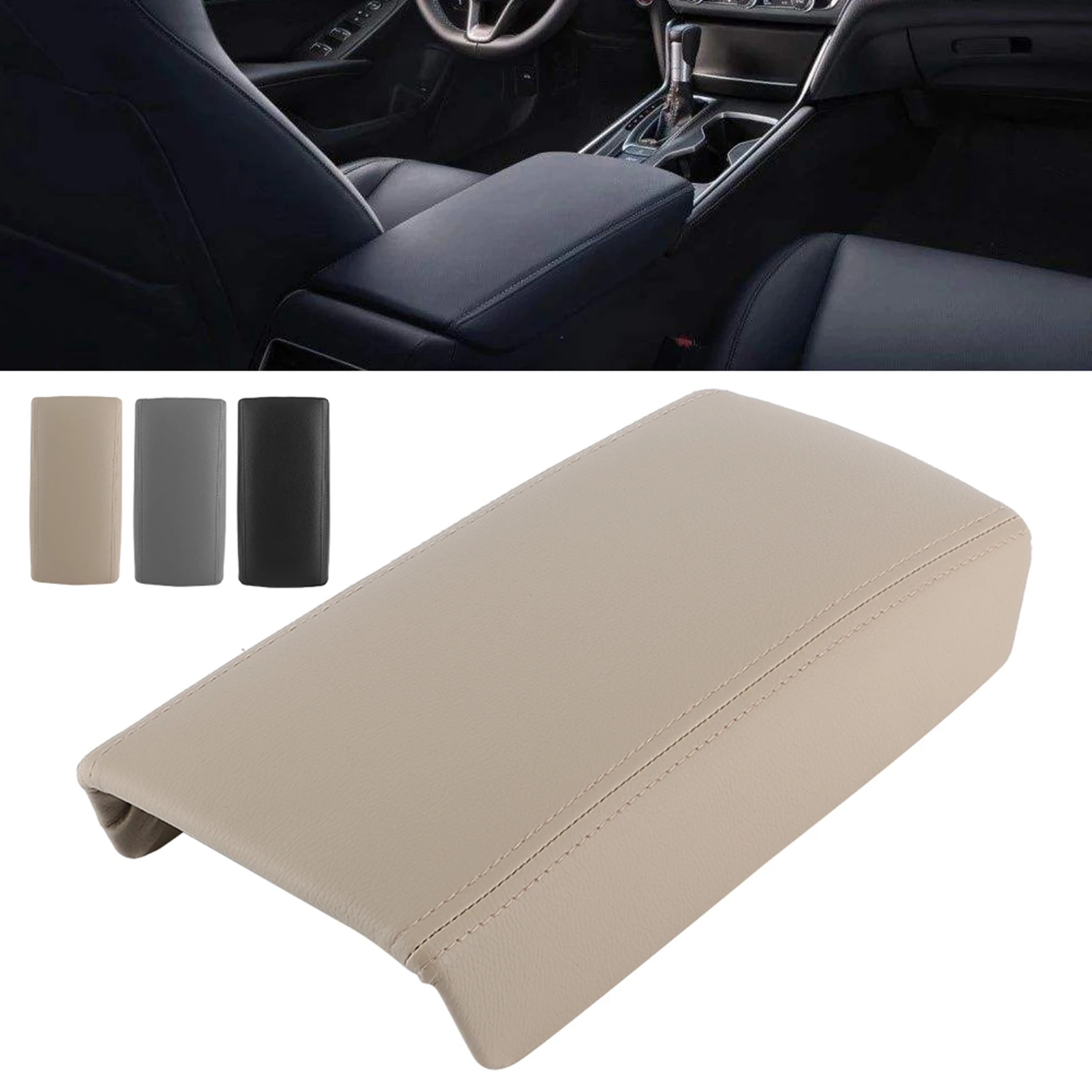Tapa de reposabrazos de cuero para BMW Serie 7 E65/E66 - imagen 3