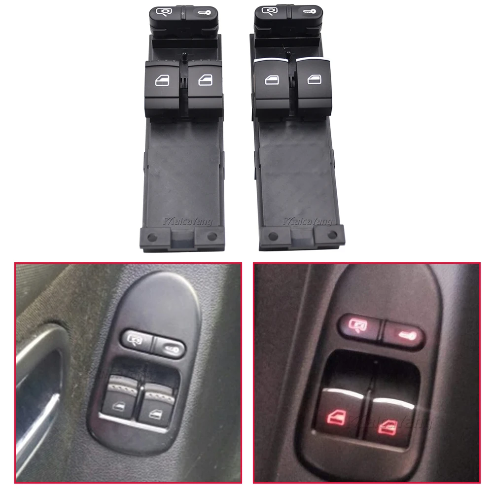 Interruptor elevalunas VW Bora Golf IV Passat Seat 1J