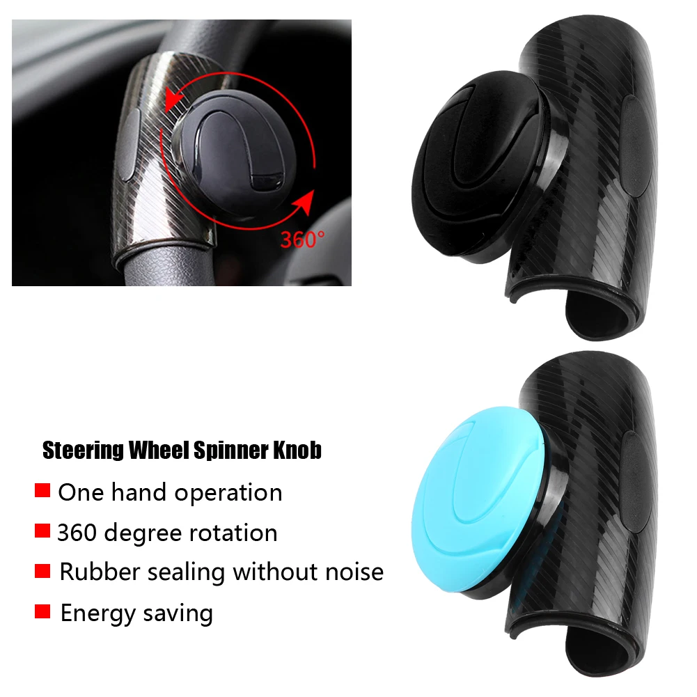 Perilla de volante de bola para coche, potenciador de rueda Universal, Spinner, mango de potencia - imagen 3