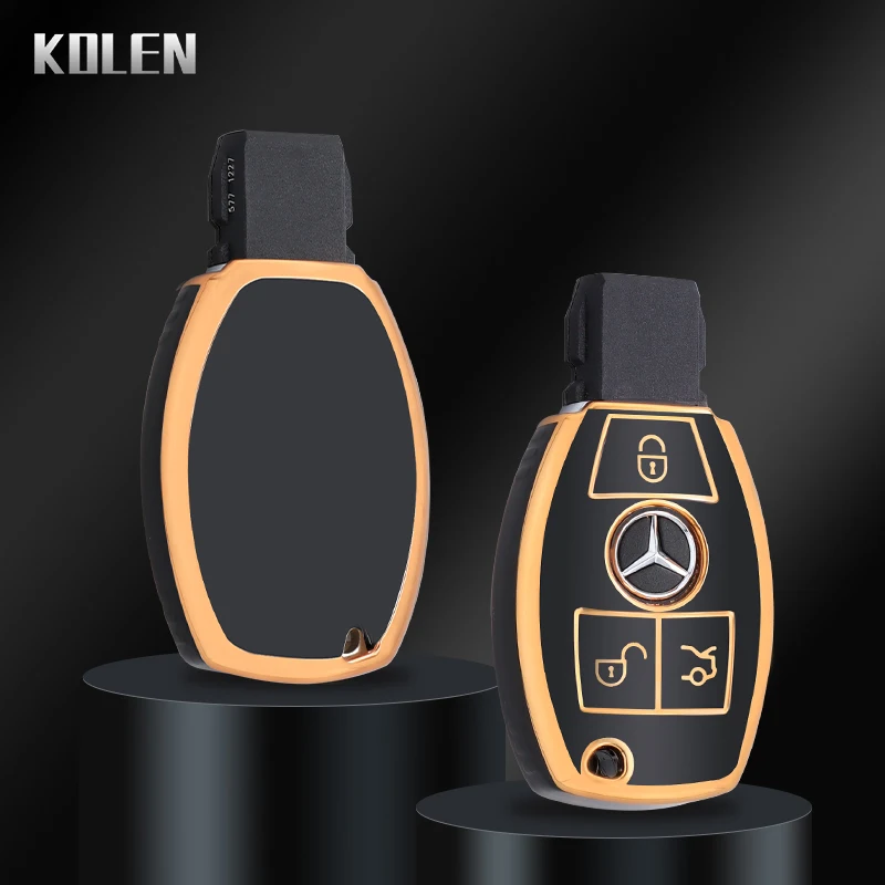 Funda carcasa llave Mercedes clase A C E S GLA GLE GLC - imagen 3