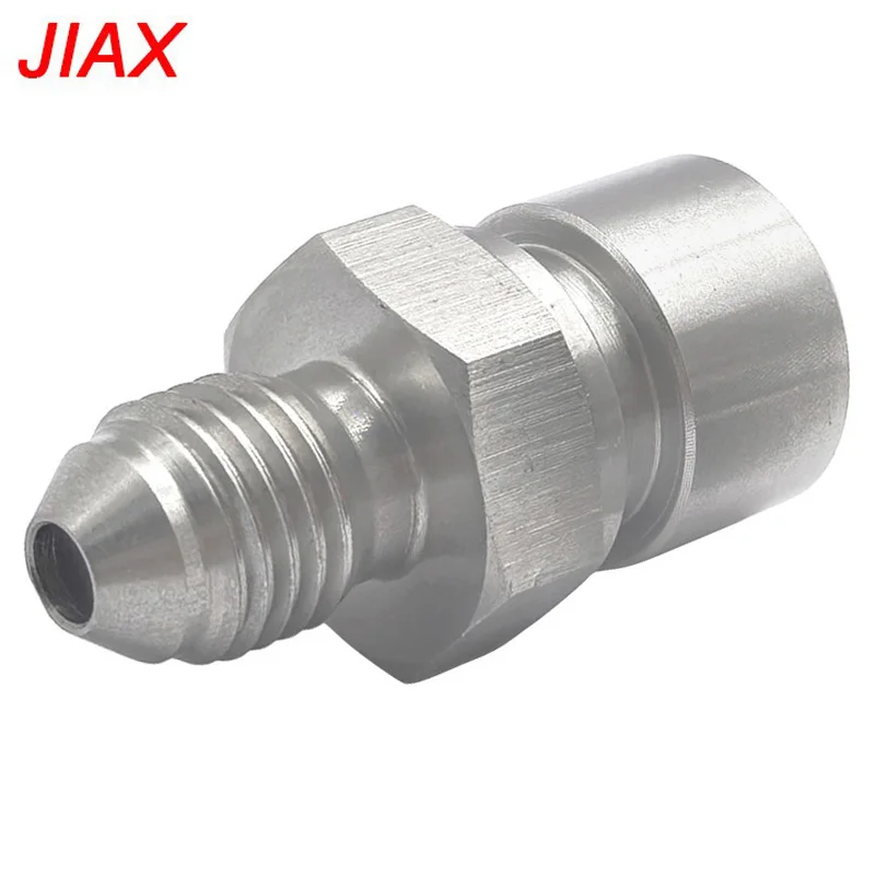 Conector Línea Freno 3AN Macho a 3/8-24 Métrico Invertido Acero Inox - imagen 5