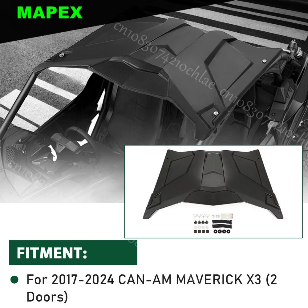 Techo rígido de una pieza para Can-Am Maverick X3 Turbo 2017-2024 - imagen 4
