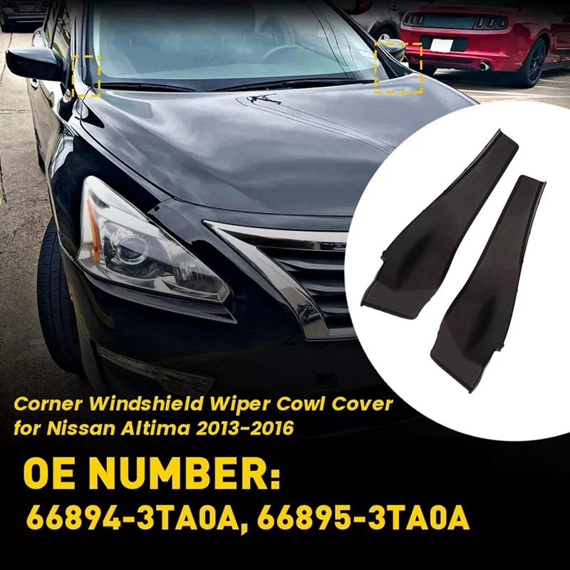 Nissan OEM 66894-3TA0A cubiertas limpiaparabrisas Altima 2013-2015 - imagen 2