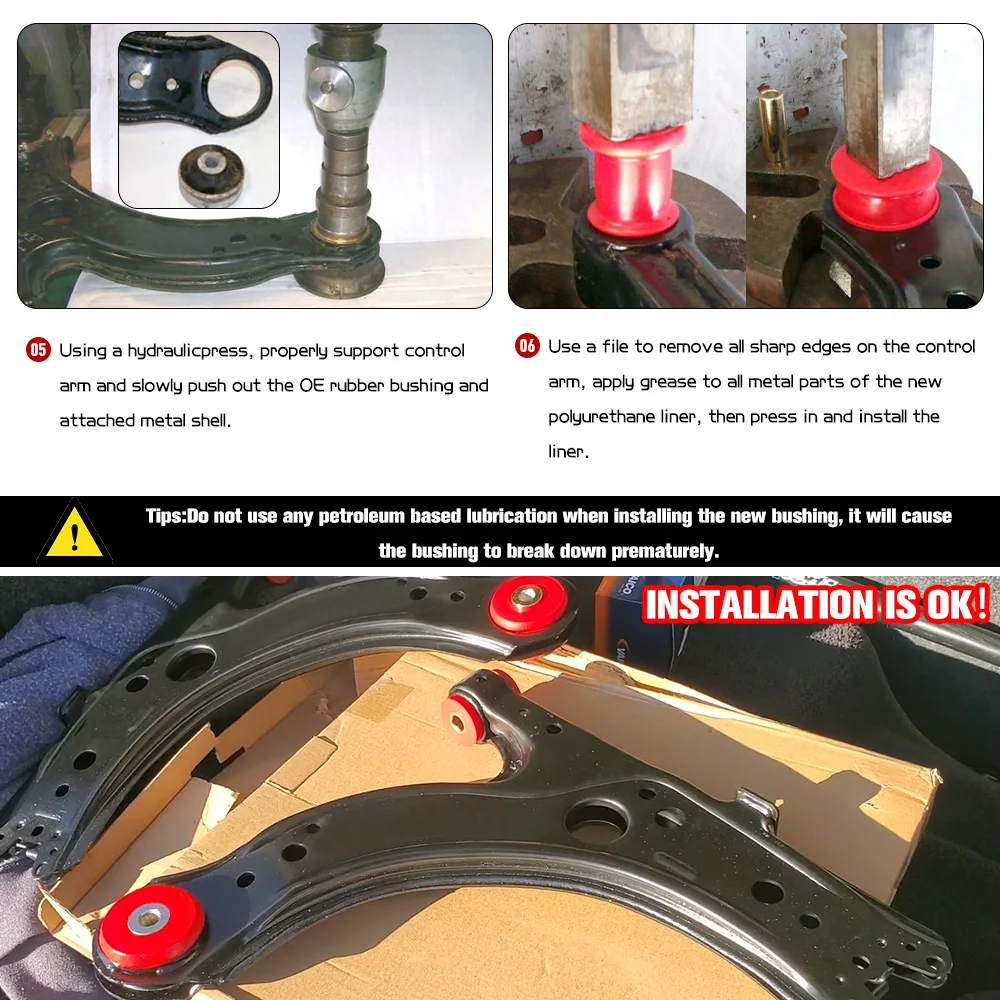 Kit Silentblocs Brazo Delantero WLR – VW Golf Jetta Escarabajo - imagen 5