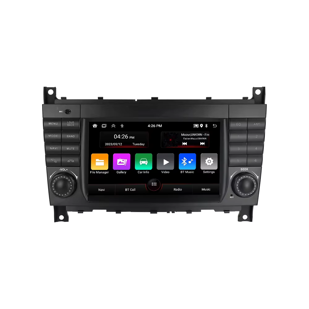 Radio Android MEKEDE con GPS y CarPlay para Mercedes-Benz W203/W209 - imagen 2