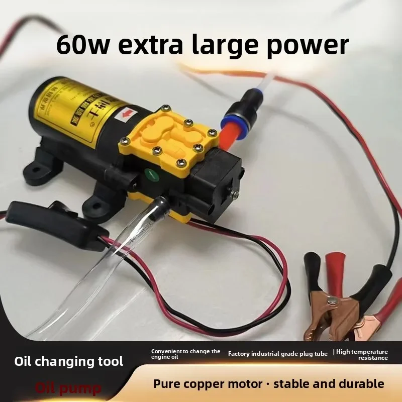 Bomba de aceite para motor eléctrico manual - imagen 2
