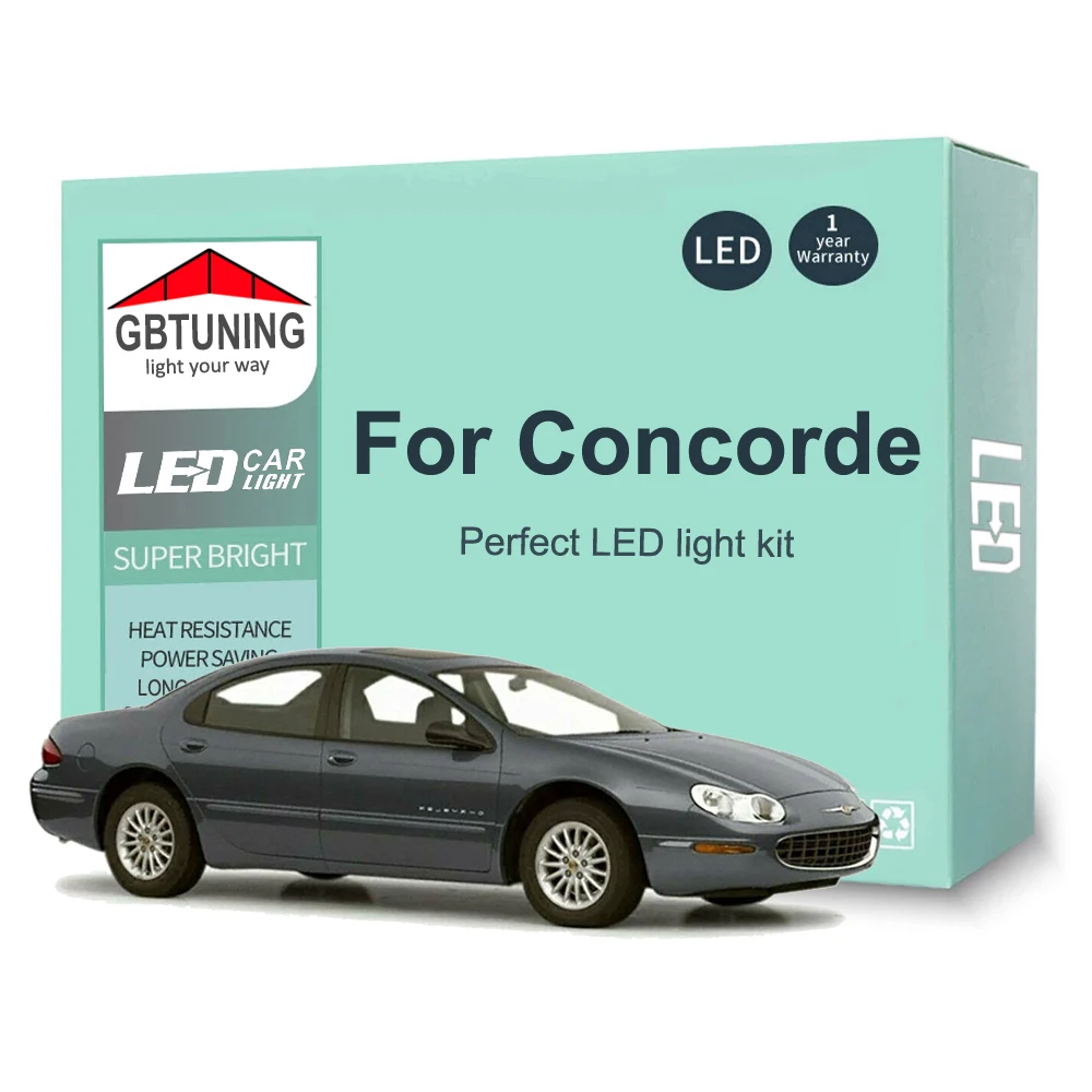 Bombillas LED interiores CANBUS para Chrysler Concorde 1998-2004