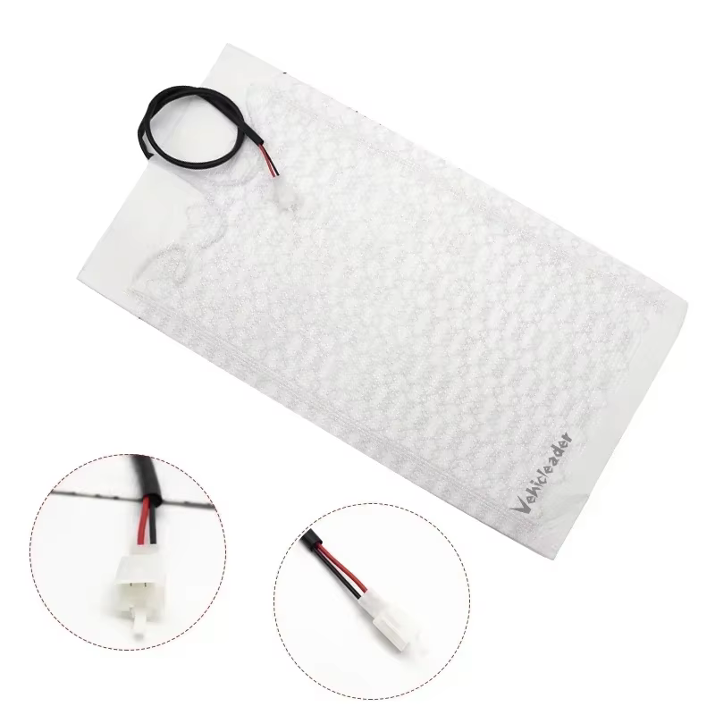 Almohadilla calefactora de fibra de carbono para asiento de coche - imagen 4