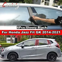 Embellecedores pilares B y C efecto carbono – Honda Jazz GK 2014-2021