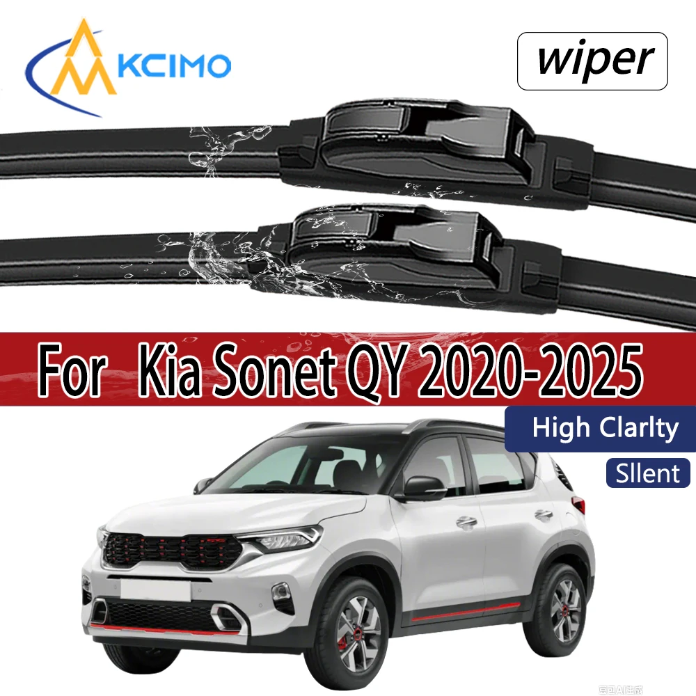 Limpiaparabrisas delantero para Kia Sonet QY 2020-2025 parabrisas