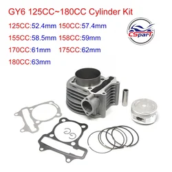 Kit de cilindro Big Bore GY6 para scooter, ATV y buggy