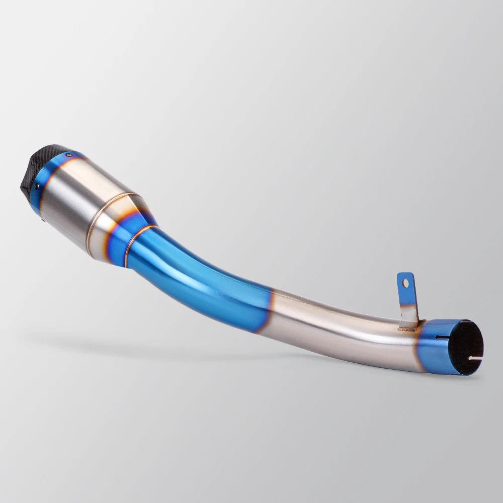 Kit escape moto Honda CBR650 cola media Blue Burning - imagen 2