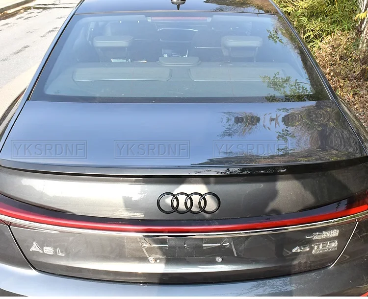 Alerón de maletero ABS efecto carbono para Audi A6 C8 2019-2022 - imagen 3