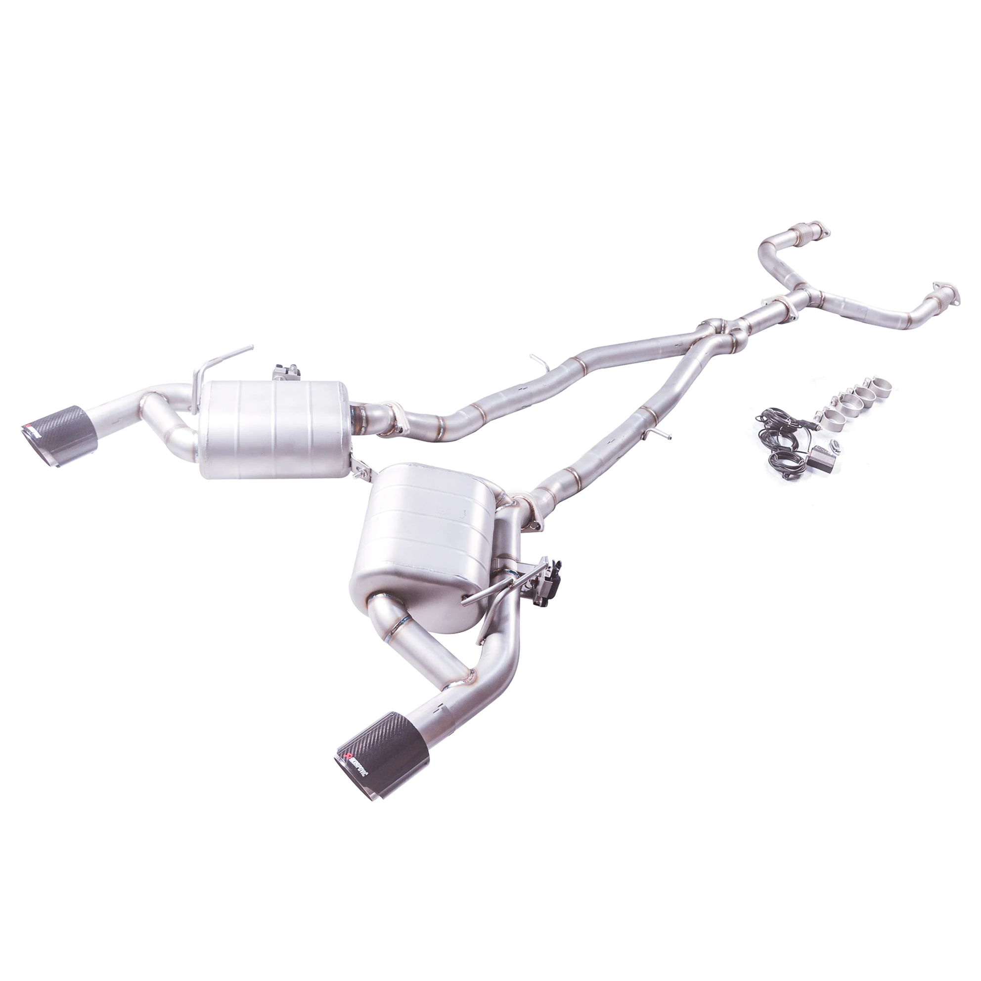 Sistema de escape con válvula eléctrica para Infiniti Q50/Q60 3.0T - imagen 4