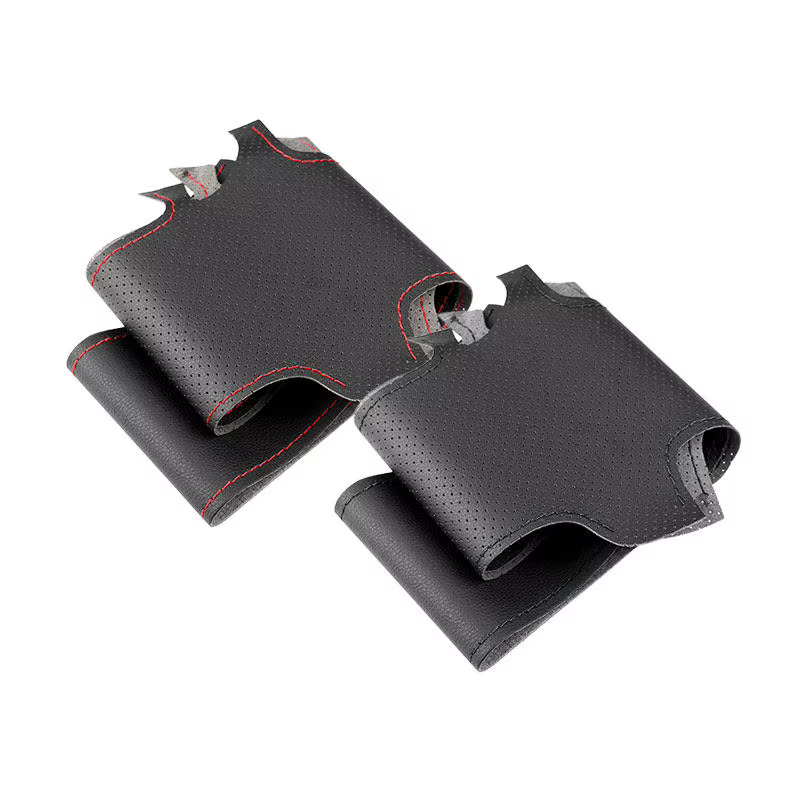 Funda de volante de microfibra perforada para Peugeot 308 2014-2020 - imagen 3