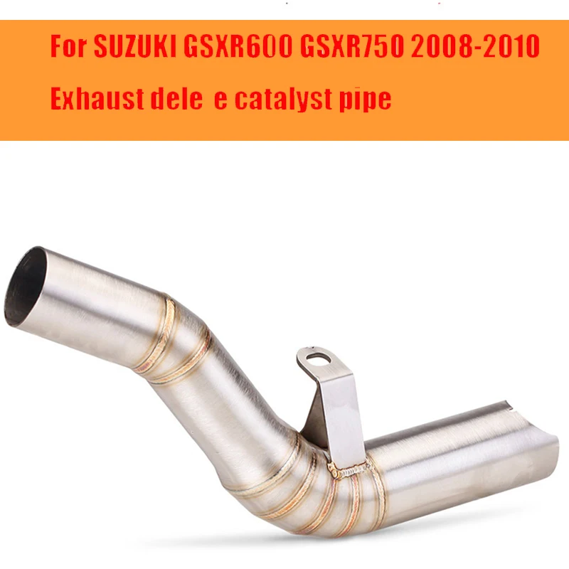 Silenciador de escape y tubo de enlace para Suzuki GSX-R