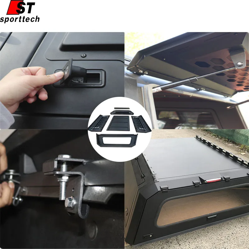 Topper camper 4x4 personalizable para Ford Ranger y Ram 1500 - imagen 3