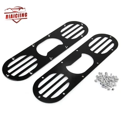 Difusor trasero aluminio parachoques negro - Accesorio tuning universal
