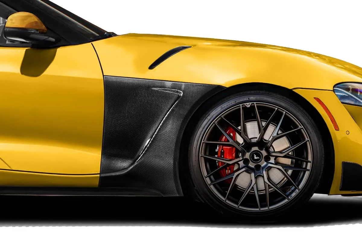 Labio delantero de carbono Toyota Supra A90 2019-2023 Performance - imagen 2