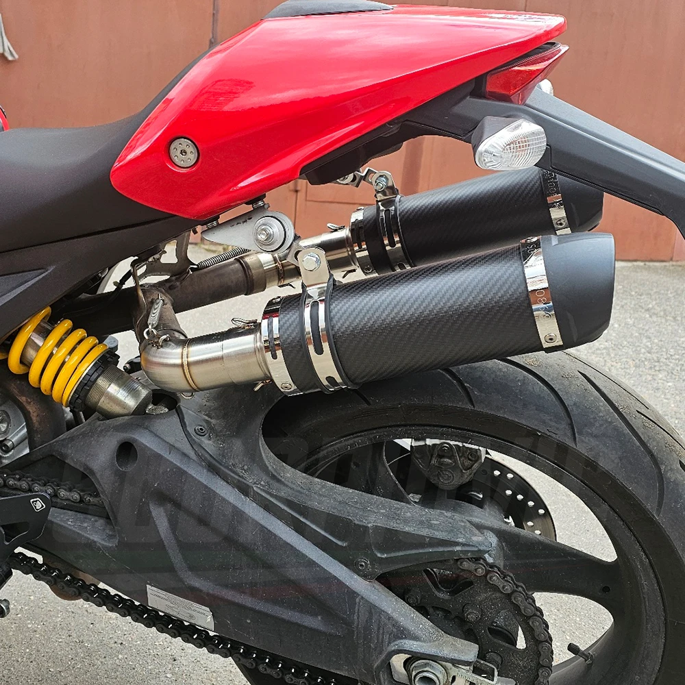 Silencioso slip-on de 51 mm para Ducati Monster 696/796 - imagen 2