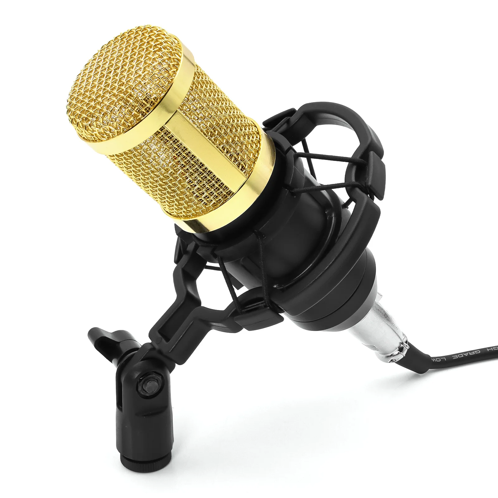 Setup completo de estudio con micrófono