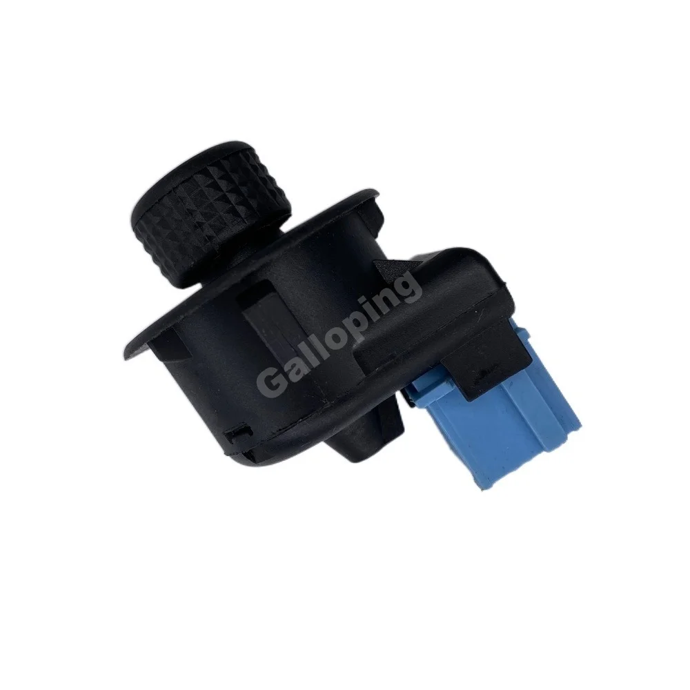 Interruptor ajustador de espejo lateral eléctrico, perilla de Control de espejo retrovisor, botón regulador para Citroen C3 C2 C4 Peugeot 1007 6545KS - imagen 4