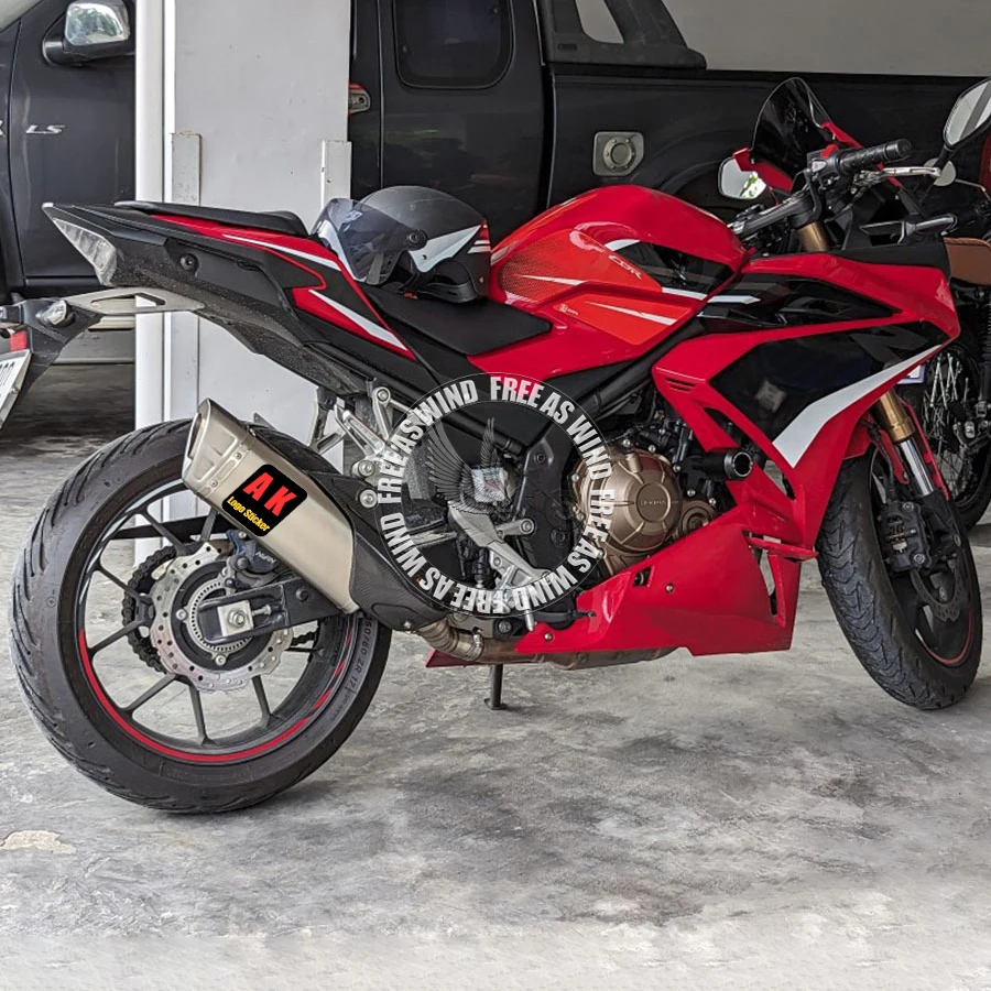 AK Silenciador de escape para Kawasaki Ninja MT-03 CBR300 y SMAX155 - imagen 4