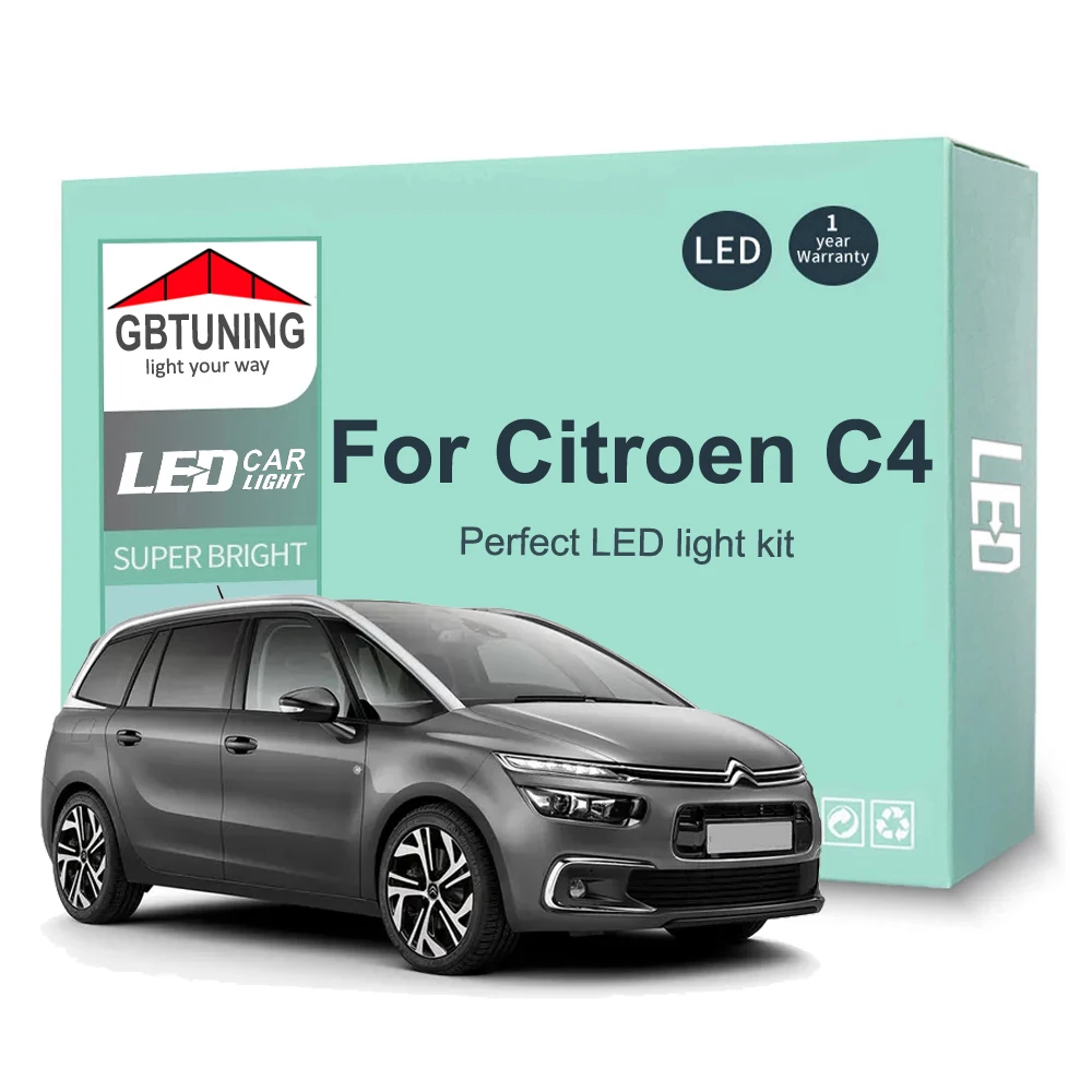 Kit de bombillas LED interior Citroën C4 Picasso CANBUS