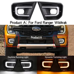Luz diurna LED con intermitente para Ford Ranger 2023